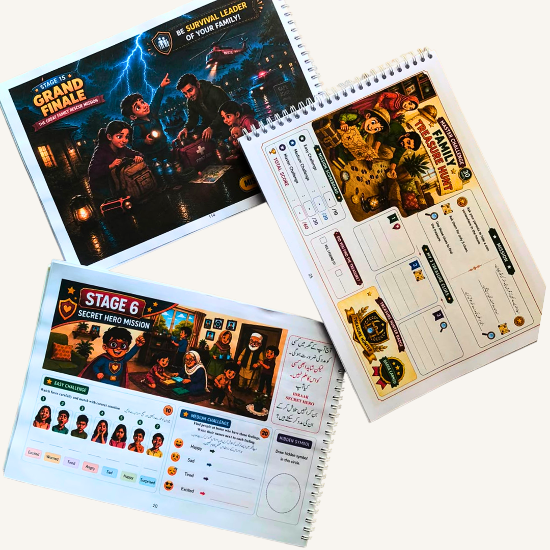 IDRAAK Activity Book | Ages 5 - 12